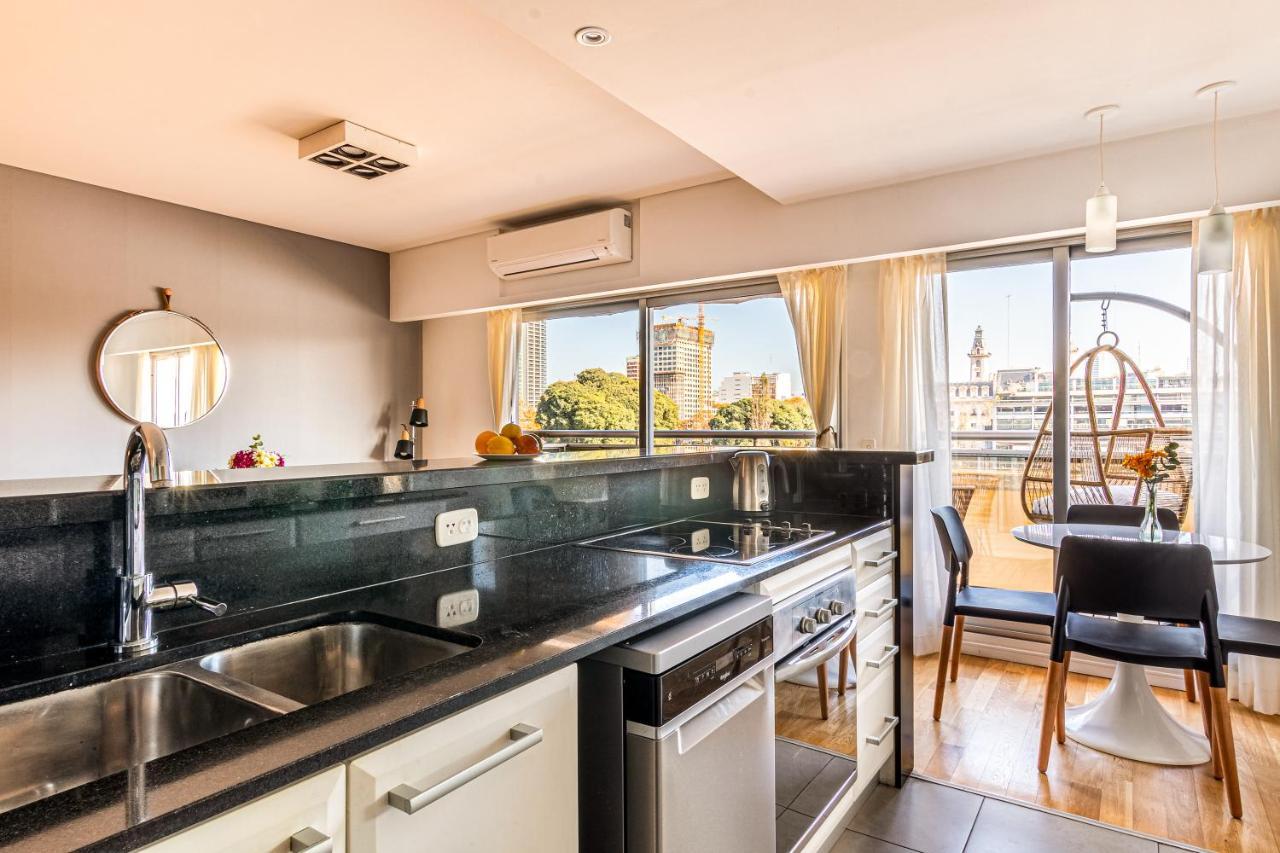 Family Apartment With Puente De La Mujer View In Puerto Madero Buenos Aires Buitenkant foto